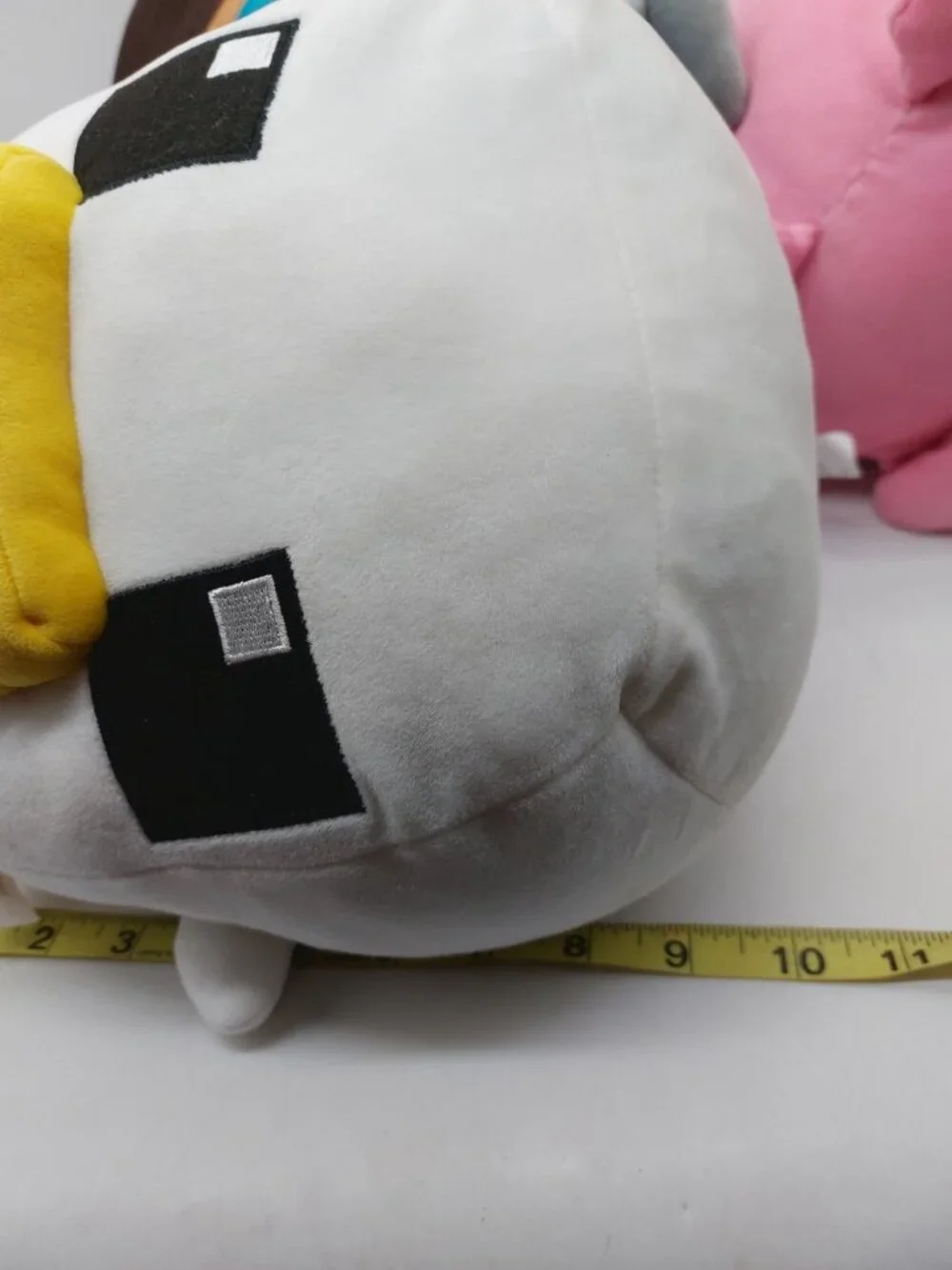 Minecraft Cuutopia Steve Chicken & Pig 10-Inch Plush Set Mattel Mojang Lot Of 3